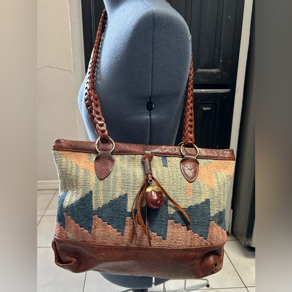 Rome Vintage Leather  Large Bag / Sholder